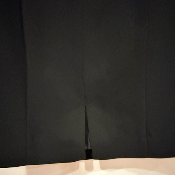 Jones New York Embellished V Neck Midi Sleeveless Spilt Hem Dress Black Size 4 - Picture 6 of 10